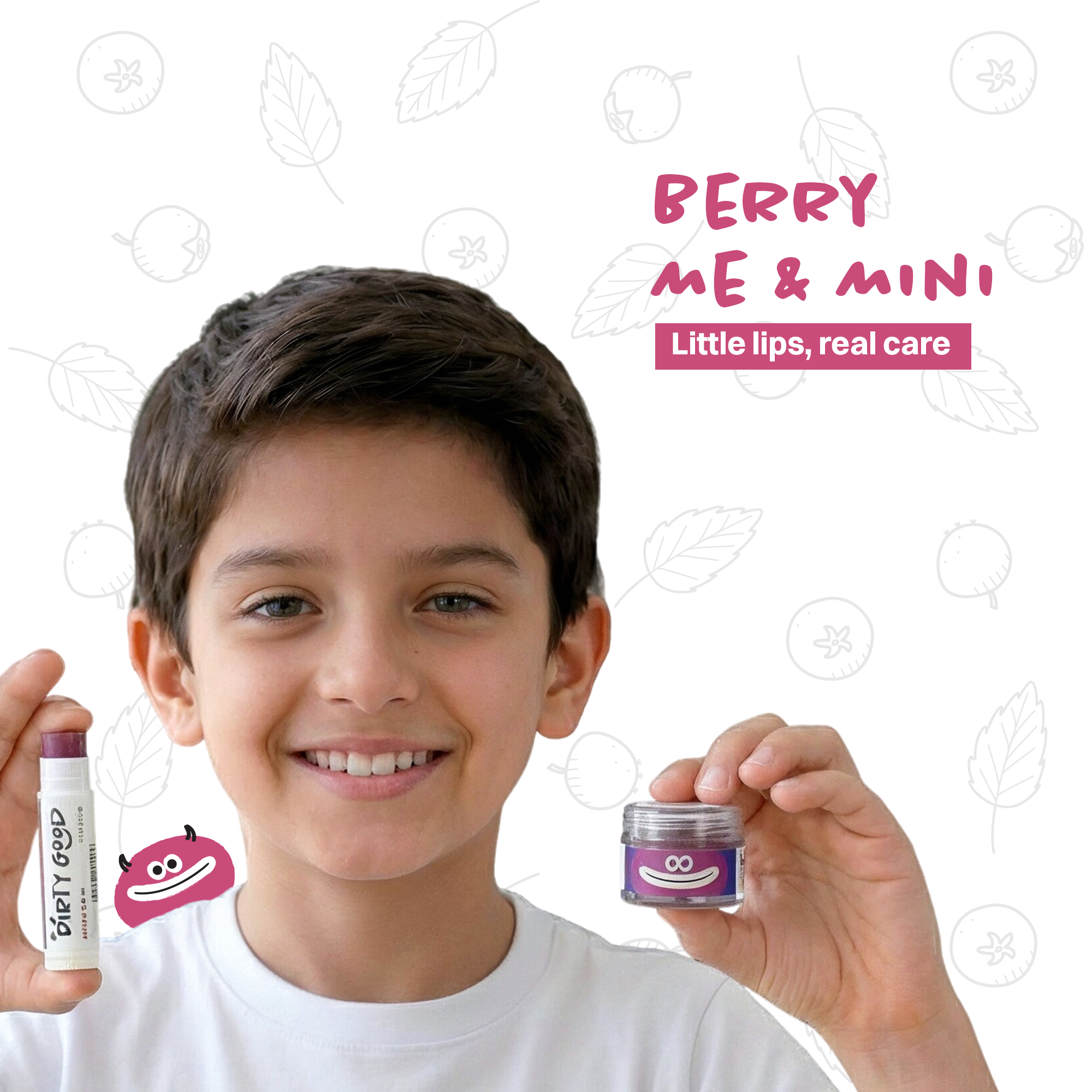 Berry Me & Mini I Kids Lip Combo