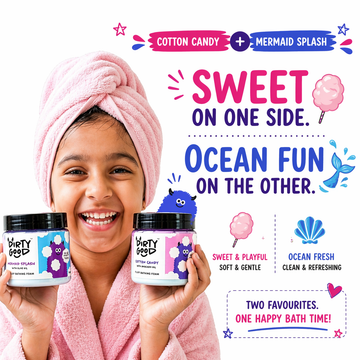 B1G1 Combo - Cotton Candy + Mermaid Splash Bath Wash