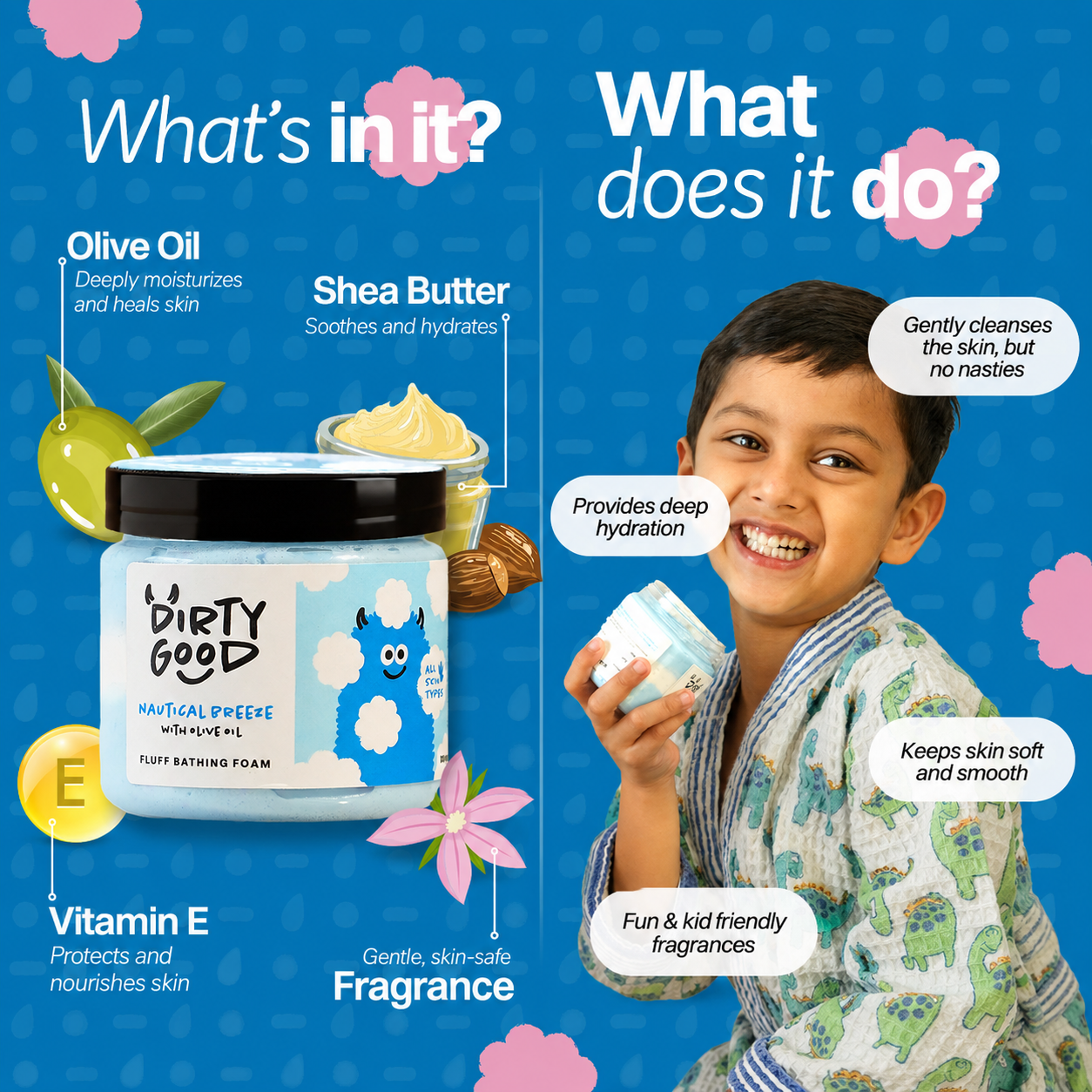 Adventure Care Trio | Kids Bath Wash, Body Butter & Shampoo Set
