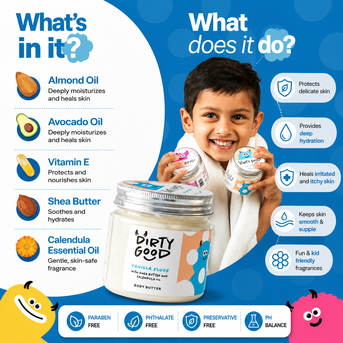 Vanilla Kids Body Butter
