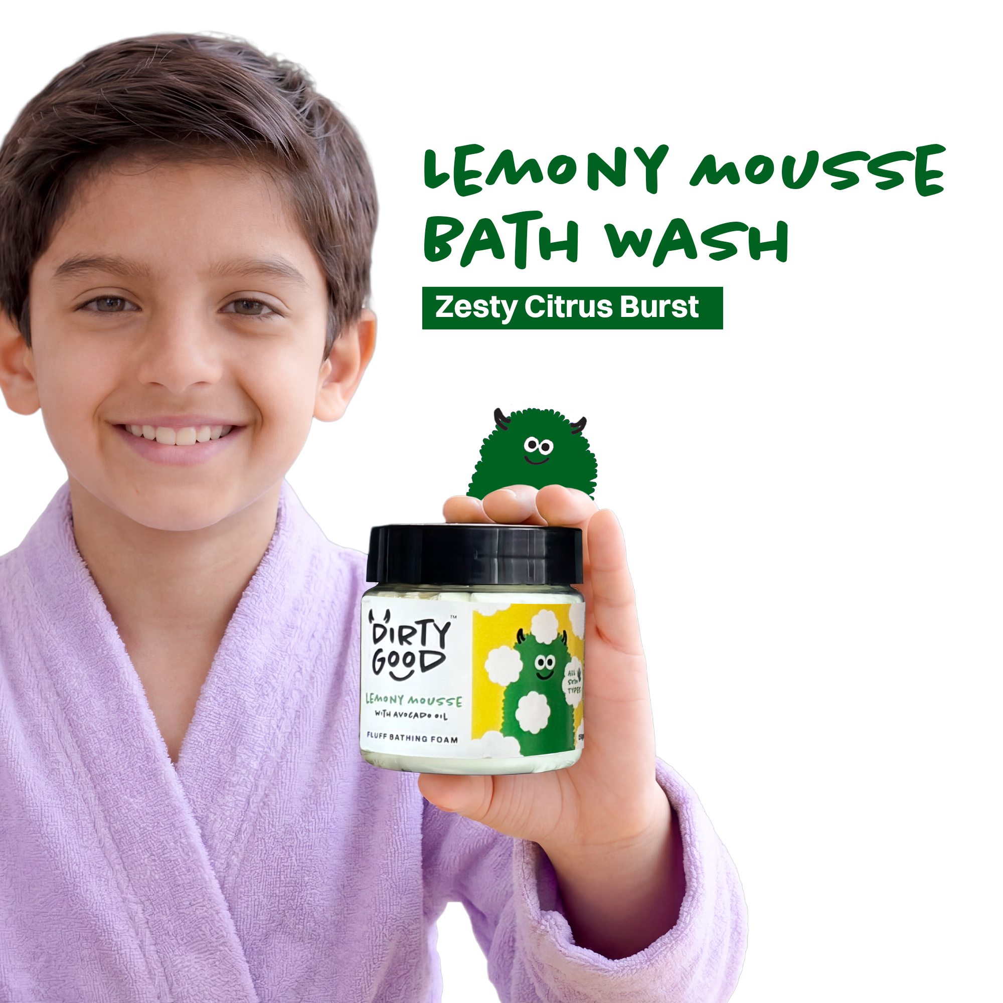 Lemony Mousse Kids Body Wash